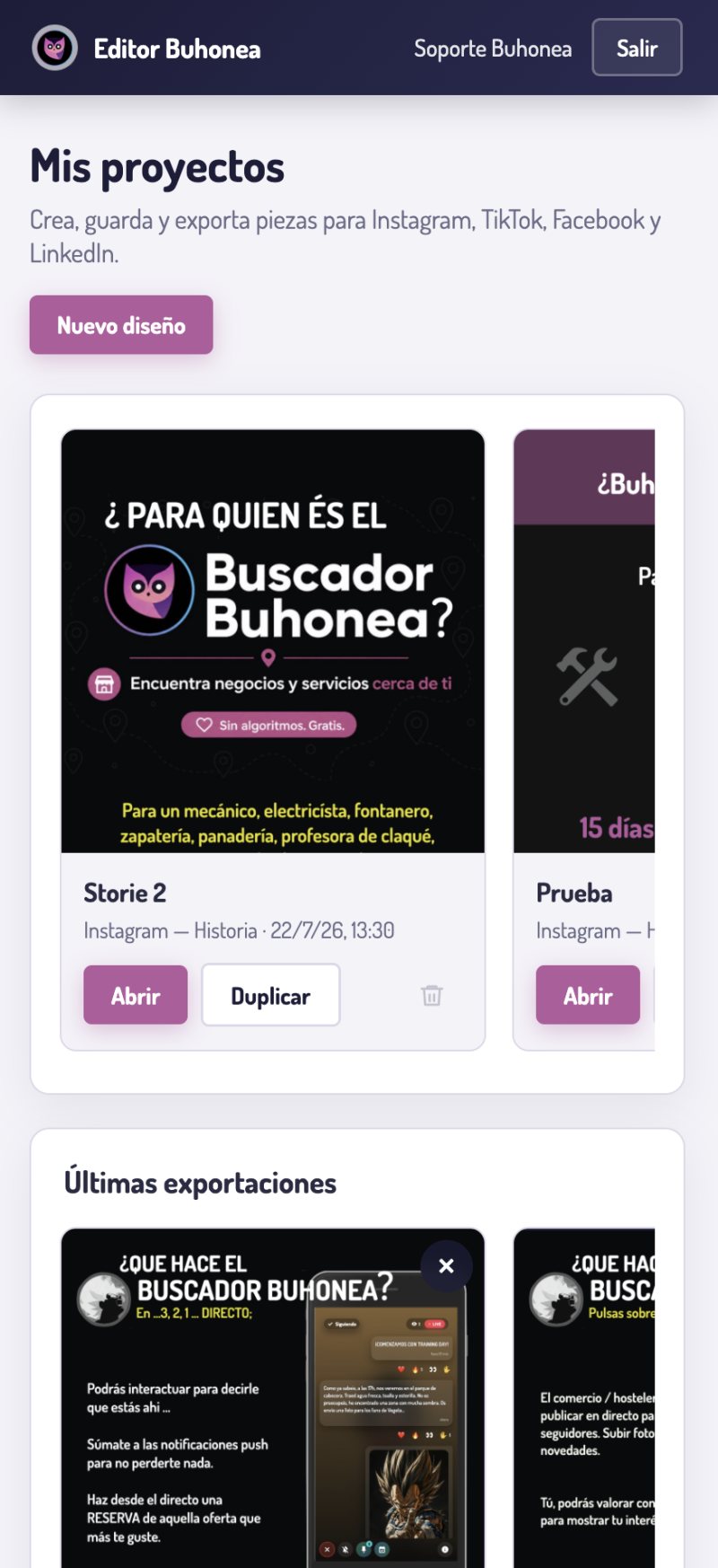 Publicaciones para redes con la identidad de marca